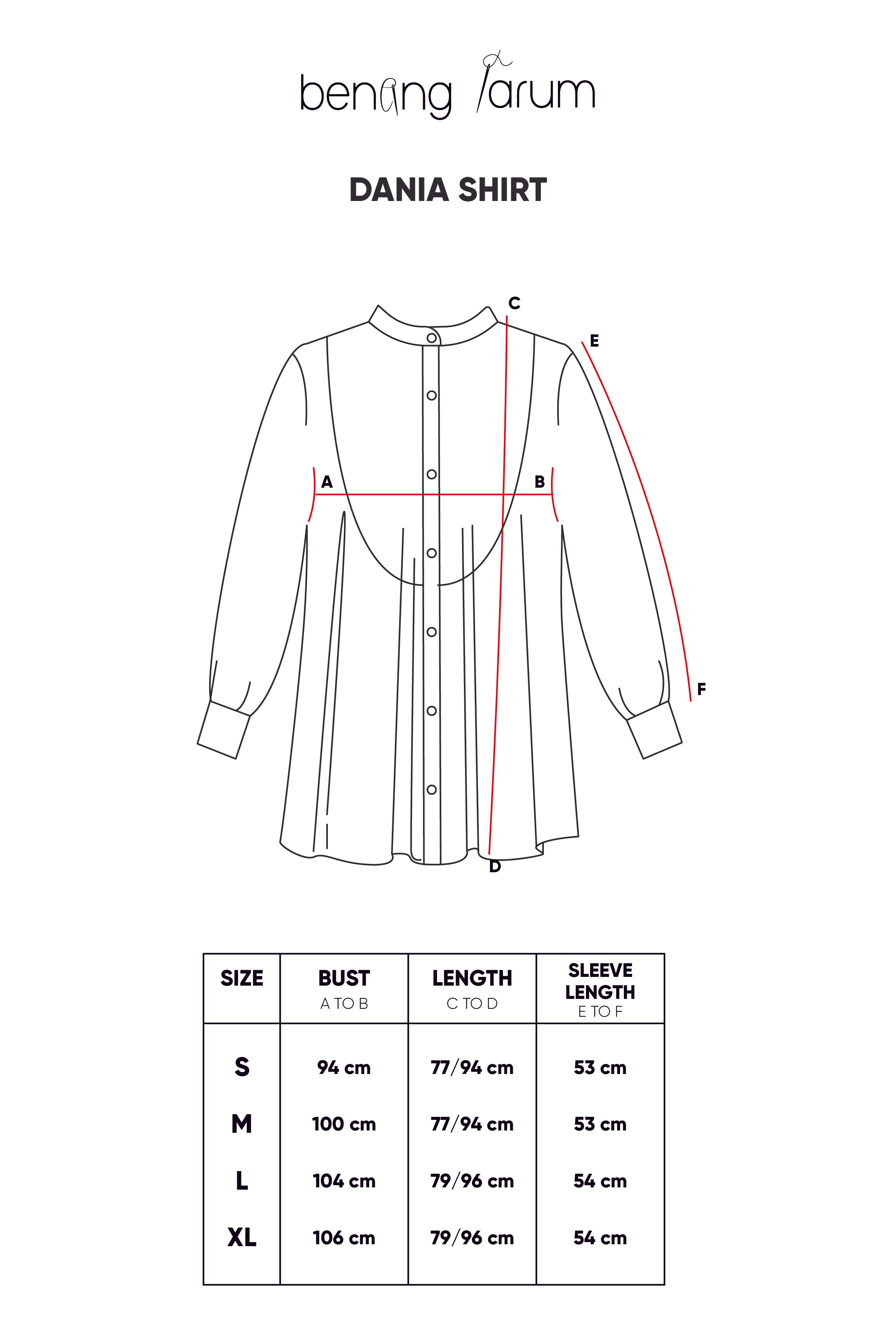 Dania Shirt - Brown Stripes