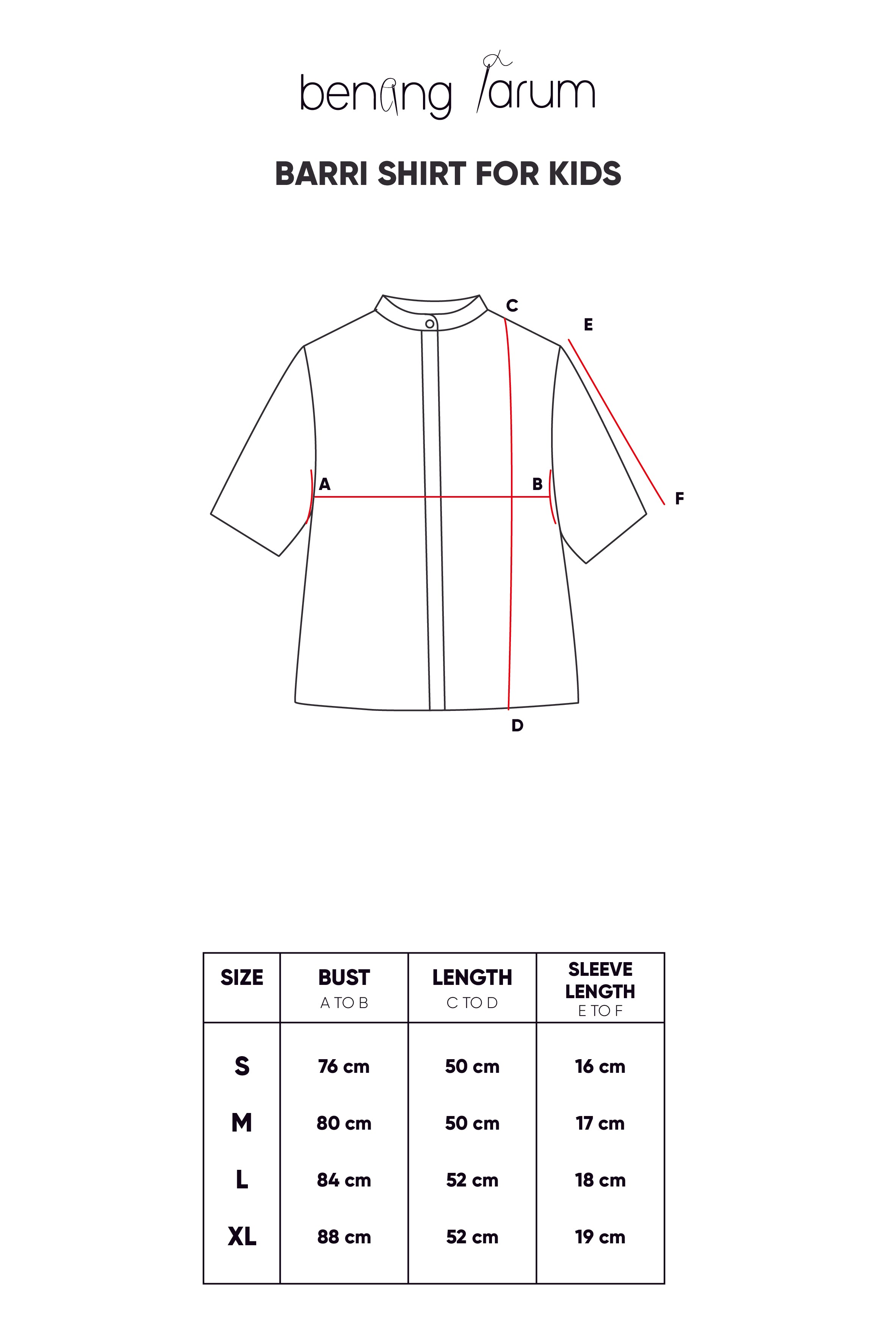 Barri Shirt For Kids - Blue