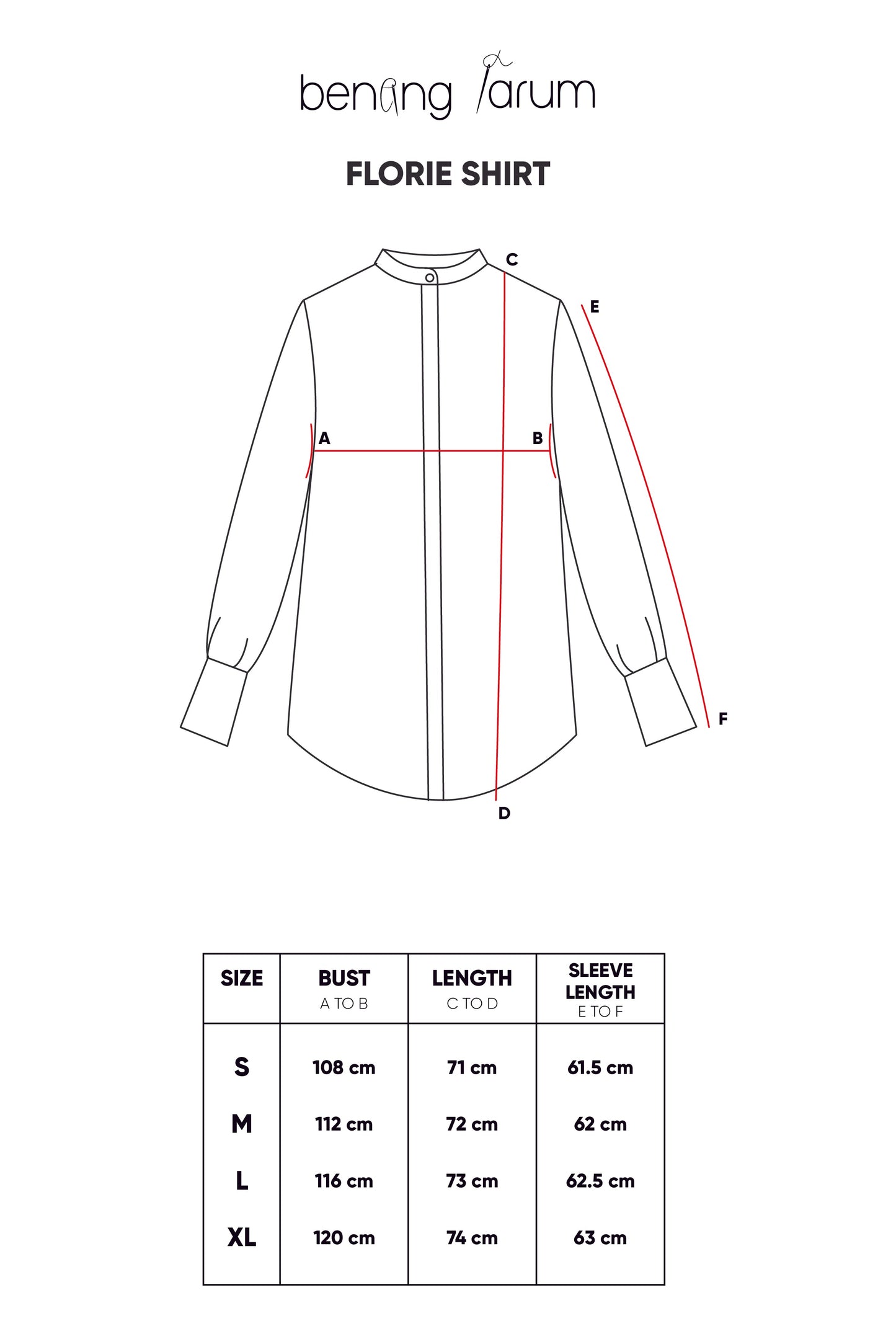 Florie Shirt - Black Stripes