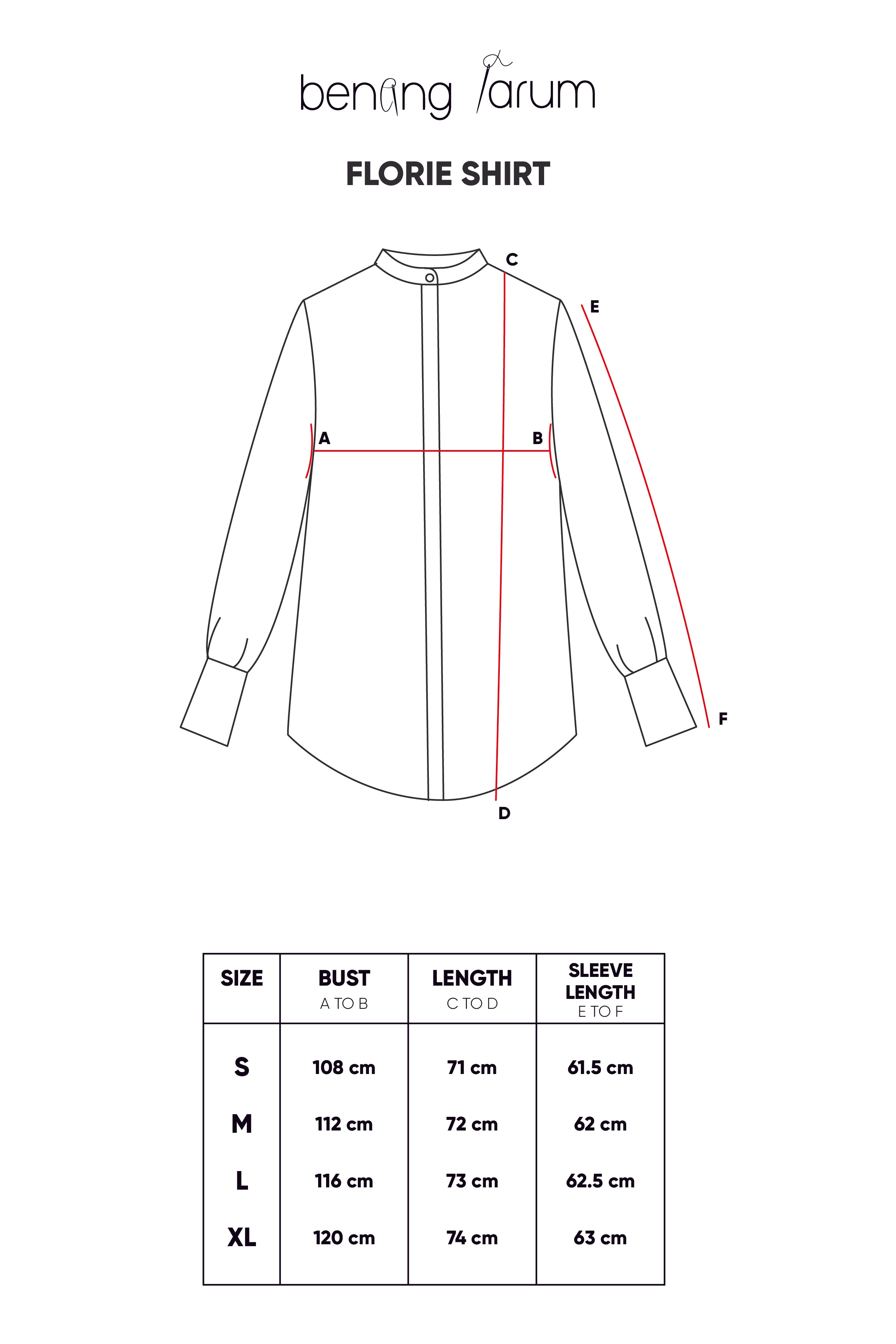 Florie Shirt - Black Stripes