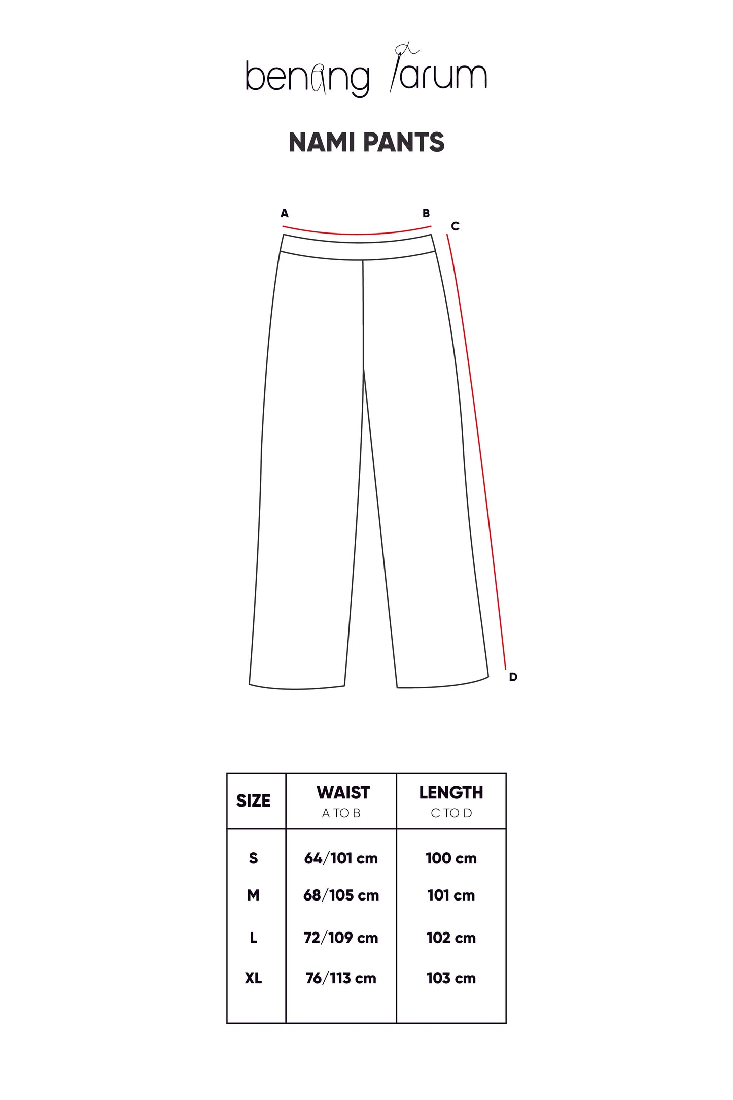 Nami Pants - Blue