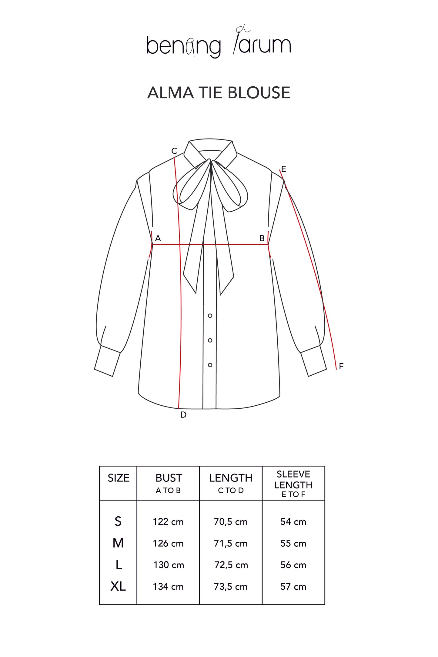 Alma Tie Blouse - Camel