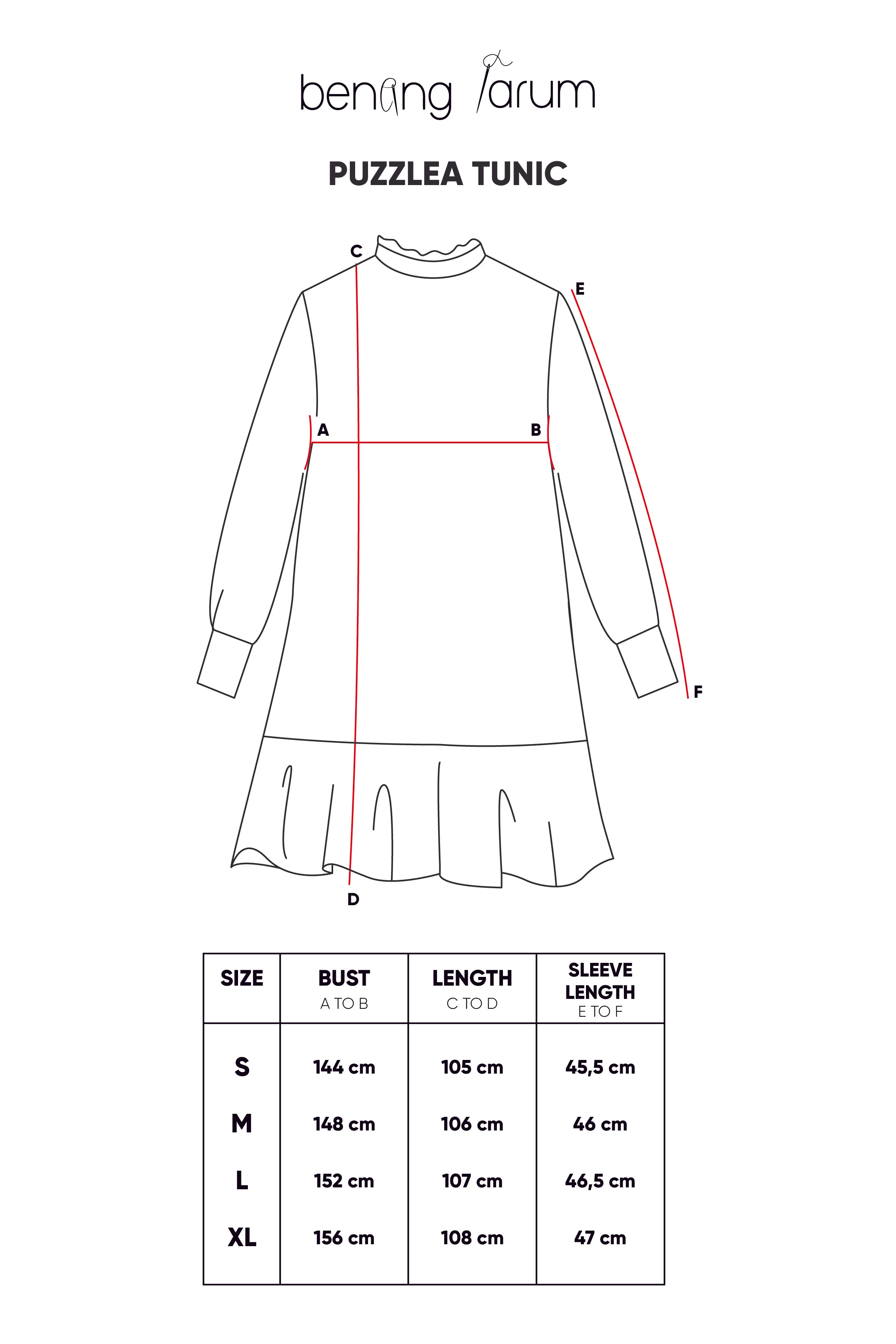 Puzzlea Tunic - Turquoise
