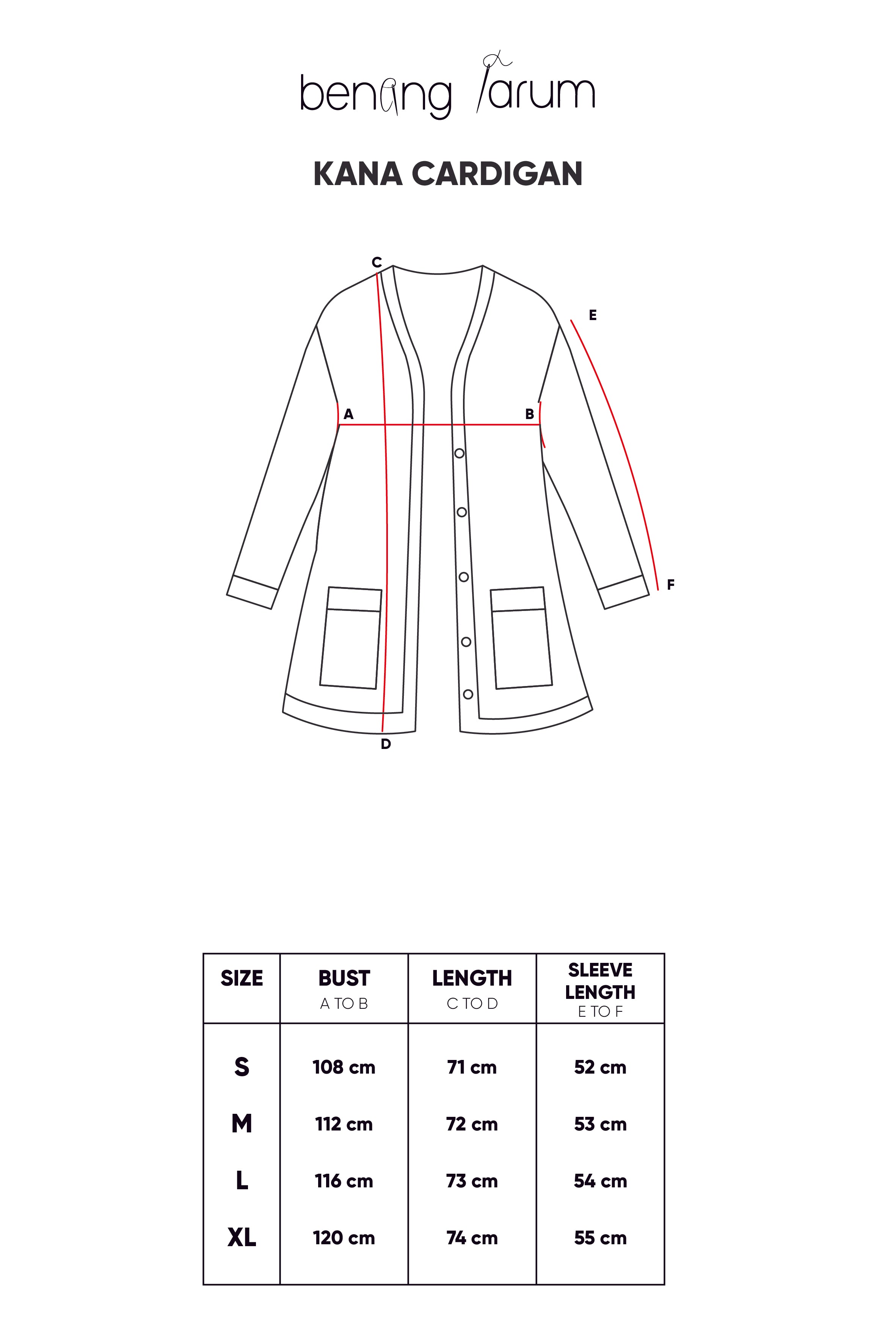 Kana Cardigan - Beige