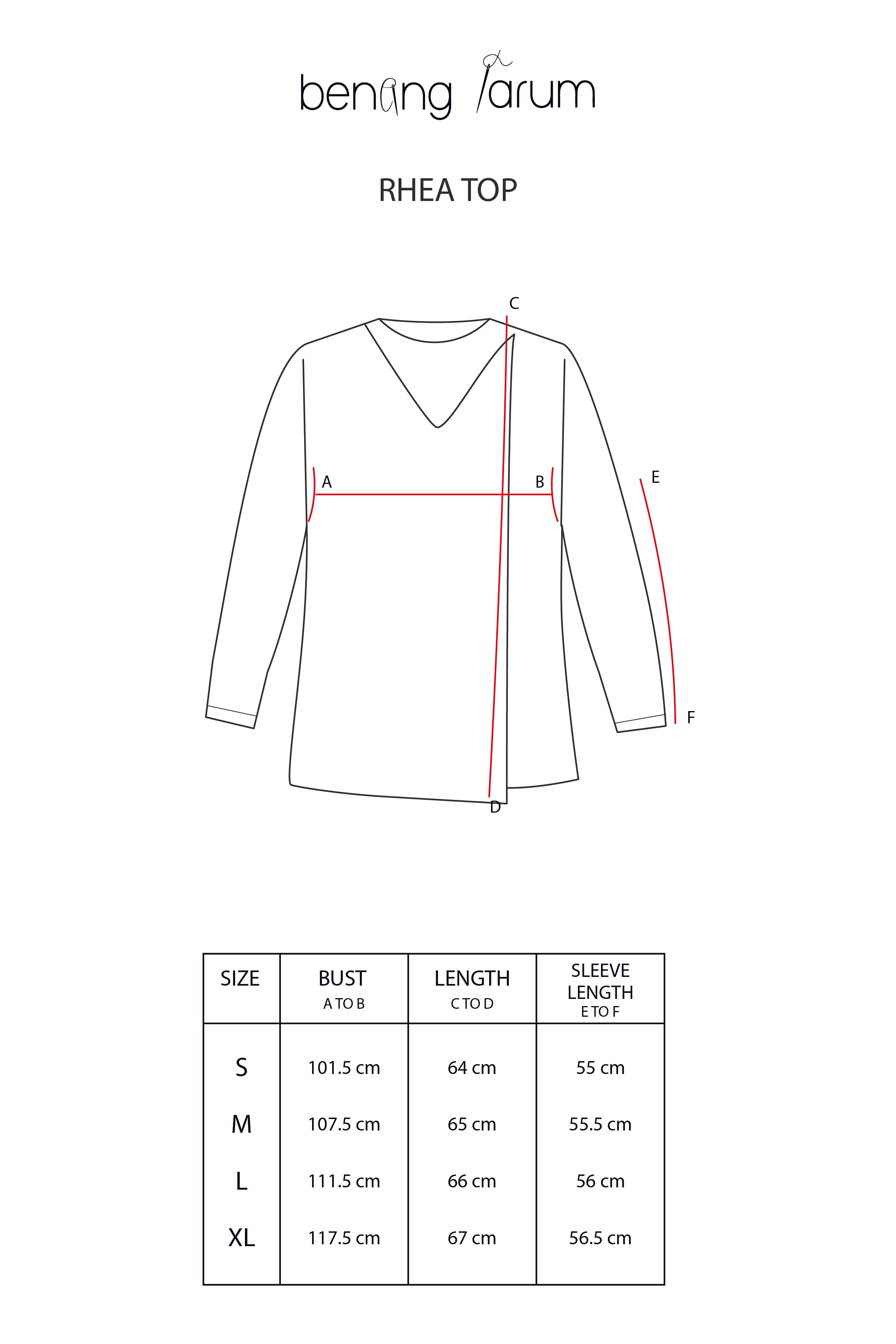 Rhea Top - Olive